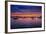 Colorful Sunset Newport Rhode Island-null-Framed Photo