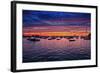 Colorful Sunset Newport Rhode Island-null-Framed Photo