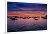 Colorful Sunset Newport Rhode Island-null-Framed Photo