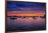 Colorful Sunset Newport Rhode Island-null-Framed Photo