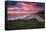 Colorful Sunset over the Beach in Rhossili on the Gower Peninsula, Wales, United Kingdom-Frances Gallogly-Framed Stretched Canvas