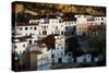 Colorful Sunset Over The Rustic Medieval Town And Moorish Castle Of Chulilla, Spain-Ben Herndon-Stretched Canvas