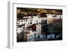 Colorful Sunset Over The Rustic Medieval Town And Moorish Castle Of Chulilla, Spain-Ben Herndon-Framed Photographic Print