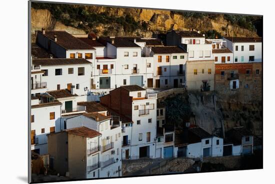 Colorful Sunset Over The Rustic Medieval Town And Moorish Castle Of Chulilla, Spain-Ben Herndon-Mounted Photographic Print