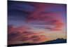 Colorful Sunset Scenic over the Oquirrh Mountains in Utah-Howie Garber-Mounted Photographic Print