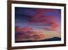 Colorful Sunset Scenic over the Oquirrh Mountains in Utah-Howie Garber-Framed Photographic Print