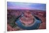 Colorful Sunset Sky at Horseshoe Bend, Page, Arizona-Vincent James-Framed Photographic Print