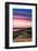 Colorful sunset with pink clouds on Mt. Tam in San Francisco with rolling, golden hills-David Chang-Framed Photographic Print