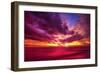 Colorful Sunset-Philippe Sainte-Laudy-Framed Photographic Print