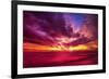 Colorful Sunset-Philippe Sainte-Laudy-Framed Photographic Print