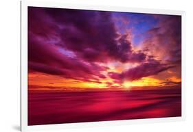 Colorful Sunset-Philippe Sainte-Laudy-Framed Photographic Print