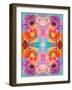 Colorful Symmetric Layer Work from Blossoms-Alaya Gadeh-Framed Photographic Print