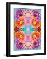 Colorful Symmetric Layer Work from Blossoms-Alaya Gadeh-Framed Photographic Print