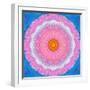 Colorful Symmetric Layer Work from Flowers-Alaya Gadeh-Framed Photographic Print