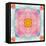 Colorful Symmetric Layer Work from Flowers-Alaya Gadeh-Framed Stretched Canvas