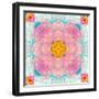 Colorful Symmetric Layer Work from Flowers-Alaya Gadeh-Framed Photographic Print