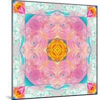 Colorful Symmetric Layer Work from Flowers-Alaya Gadeh-Mounted Photographic Print