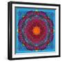 Colorful Symmetric Layer Work from Flowers-Alaya Gadeh-Framed Photographic Print