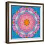 Colorful Symmetric Layer Work from Flowers-Alaya Gadeh-Framed Photographic Print