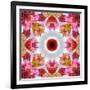 Colorful Symmetric Layer Work from Flowers-Alaya Gadeh-Framed Photographic Print