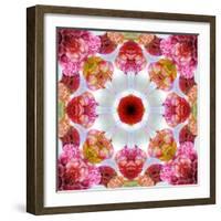 Colorful Symmetric Layer Work from Flowers-Alaya Gadeh-Framed Photographic Print