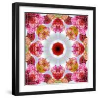 Colorful Symmetric Layer Work from Flowers-Alaya Gadeh-Framed Photographic Print