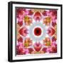 Colorful Symmetric Layer Work from Flowers-Alaya Gadeh-Framed Photographic Print