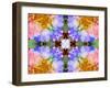 Colorful Symmetricl Layer Work from Orchids-Alaya Gadeh-Framed Photographic Print