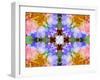 Colorful Symmetricl Layer Work from Orchids-Alaya Gadeh-Framed Photographic Print