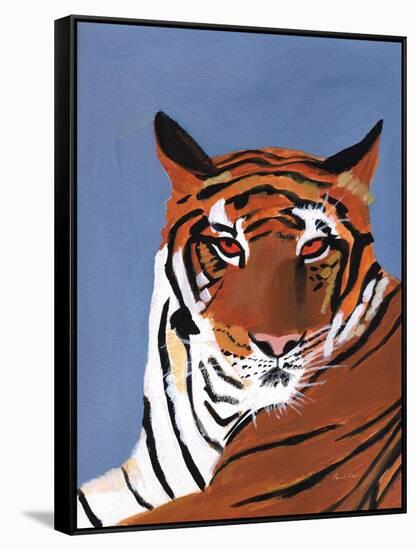 Colorful Tiger-Pamela Munger-Framed Stretched Canvas