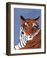 Colorful Tiger-Pamela Munger-Framed Art Print