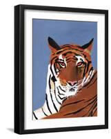 Colorful Tiger-Pamela Munger-Framed Art Print