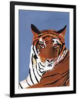 Colorful Tiger-Pamela Munger-Framed Art Print