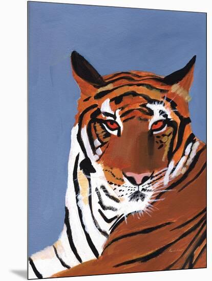 Colorful Tiger-Pamela Munger-Mounted Art Print