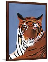 Colorful Tiger-Pamela Munger-Framed Art Print