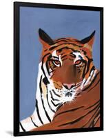 Colorful Tiger-Pamela Munger-Framed Art Print