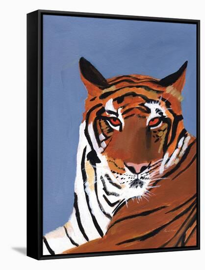 Colorful Tiger-Pamela Munger-Framed Stretched Canvas