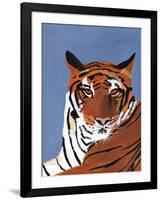 Colorful Tiger-Pamela Munger-Framed Art Print