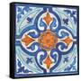 Colorful Tile I-Elizabeth Medley-Framed Stretched Canvas