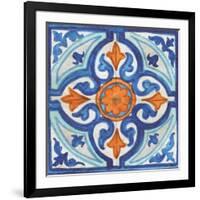 Colorful Tile I-Elizabeth Medley-Framed Art Print