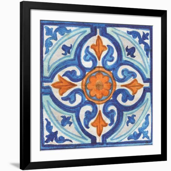 Colorful Tile I-Elizabeth Medley-Framed Art Print