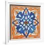 Colorful Tile II-Elizabeth Medley-Framed Art Print