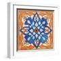 Colorful Tile II-Elizabeth Medley-Framed Art Print