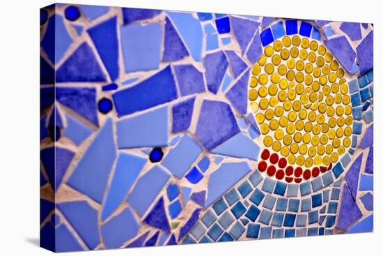 Colorful Tile Mosaic-null-Stretched Canvas