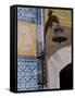 Colorful Tile Work in the Topkapi Palace, Istanbul, Turkey-Darrell Gulin-Framed Stretched Canvas