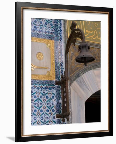 Colorful Tile Work in the Topkapi Palace, Istanbul, Turkey-Darrell Gulin-Framed Photographic Print