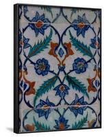 Colorful Tile Work in the Topkapi Palace, Istanbul, Turkey-Darrell Gulin-Framed Photographic Print