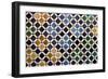 Colorful Tiles, Arabic Style, In The Alhambra, Granada-ArtOfPhoto-Framed Art Print