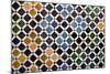 Colorful Tiles, Arabic Style, In The Alhambra, Granada-ArtOfPhoto-Mounted Art Print