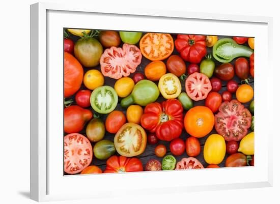 Colorful Tomatoes-Shebeko-Framed Photographic Print